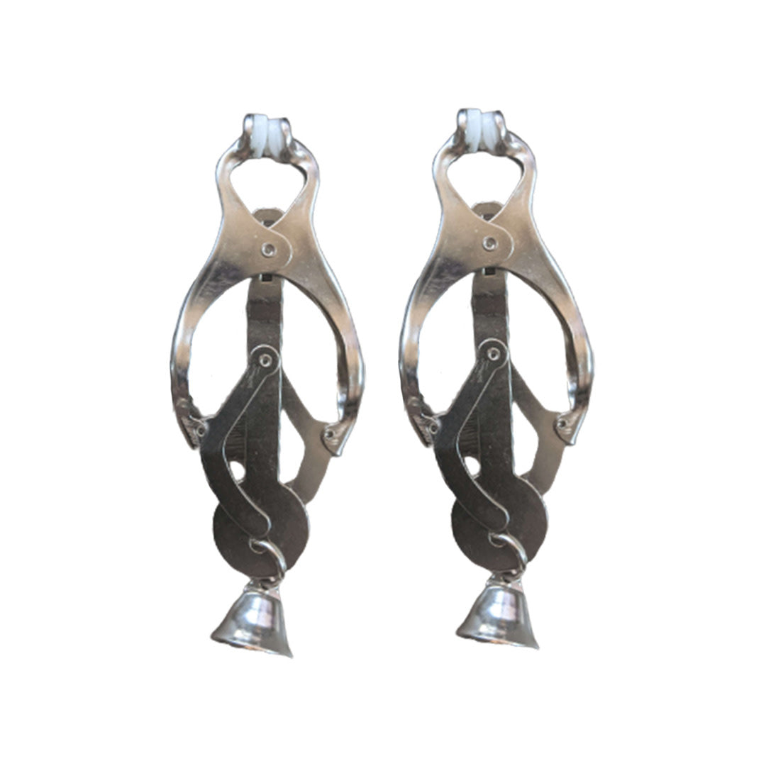 Japanese Clover Nipple Clamps With Bells – MECCA OF KINK