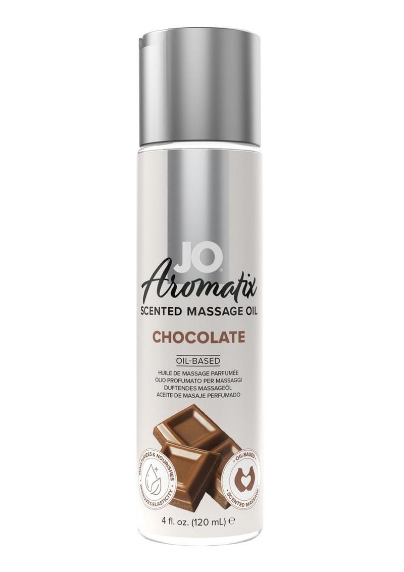 Jo Aromatix Chocolate Massage Oil 4oz