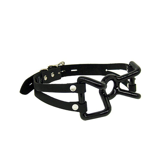 Coated O-Ring Mouth Gag With Locking Clasp