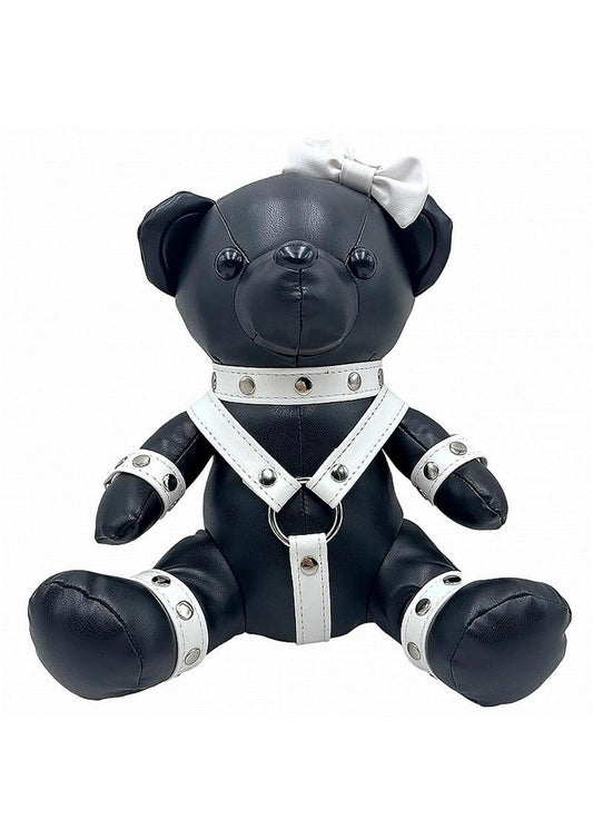 Bear Bondage Girl With Harness - White