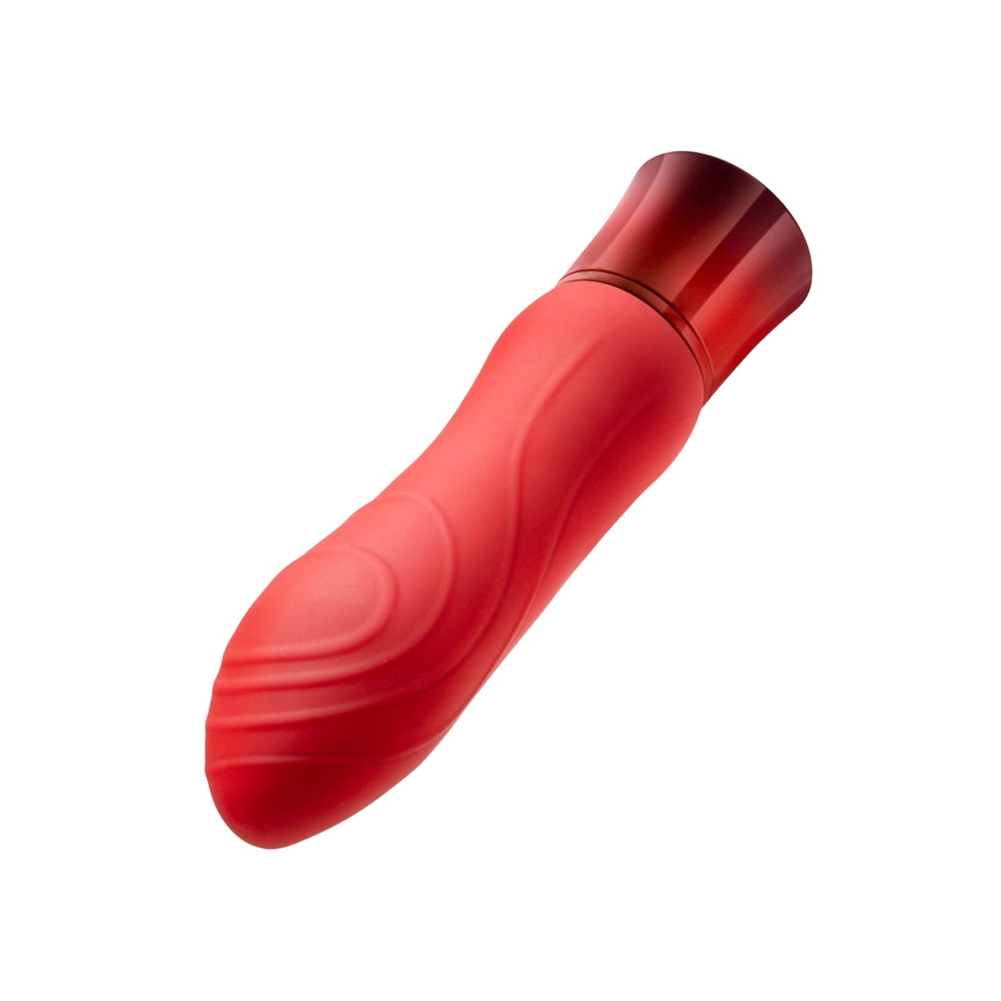 Oh My Gem Curved Silicone Tip Bullet Vibrator- Rechargeable