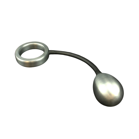 Cockring & Aircraft Aluminum Egg Butt Plug