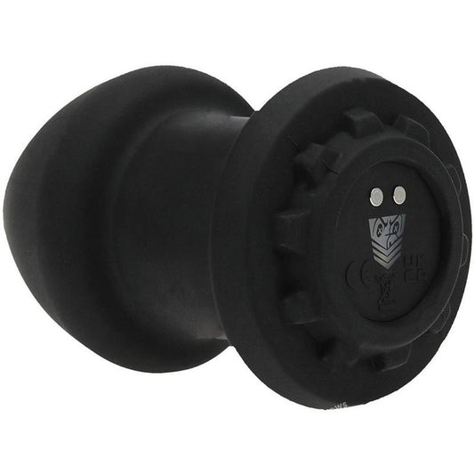 Robo Rimmer Rechargeable Silicone Anal Plug - Black