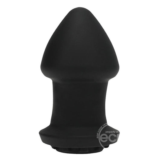 Robo Rimmer Rechargeable Silicone Anal Plug - Black