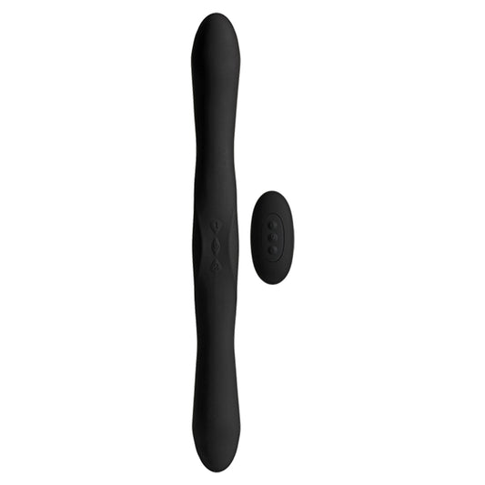 Kink Dual Flex Vibrator With Remote Control - Black