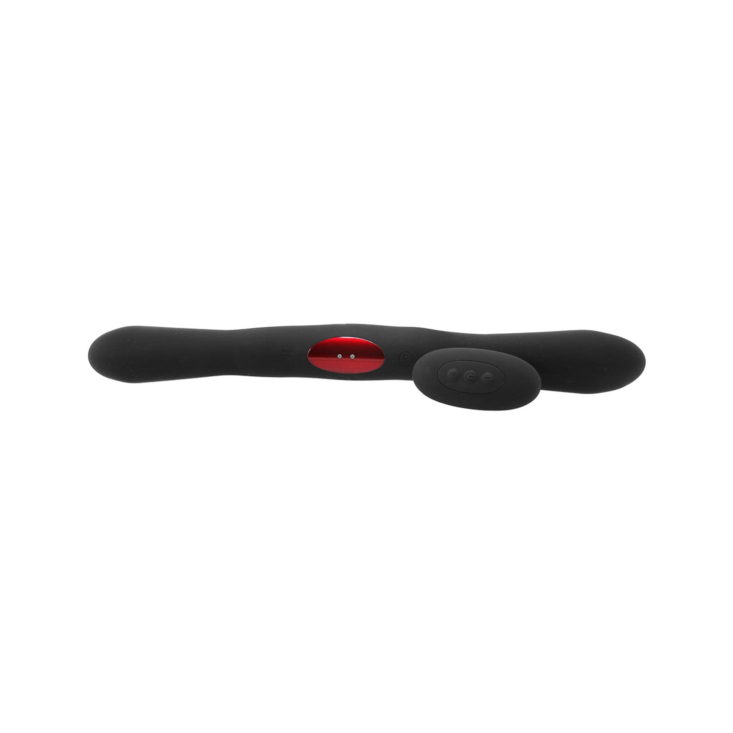 Kink Dual Flex Vibrator With Remote Control - Black