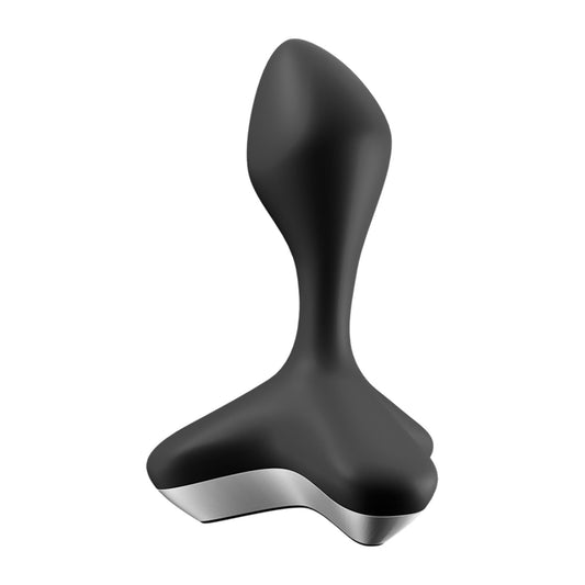 Satisfyer Tetrapod Silicone Butt Plug- Black