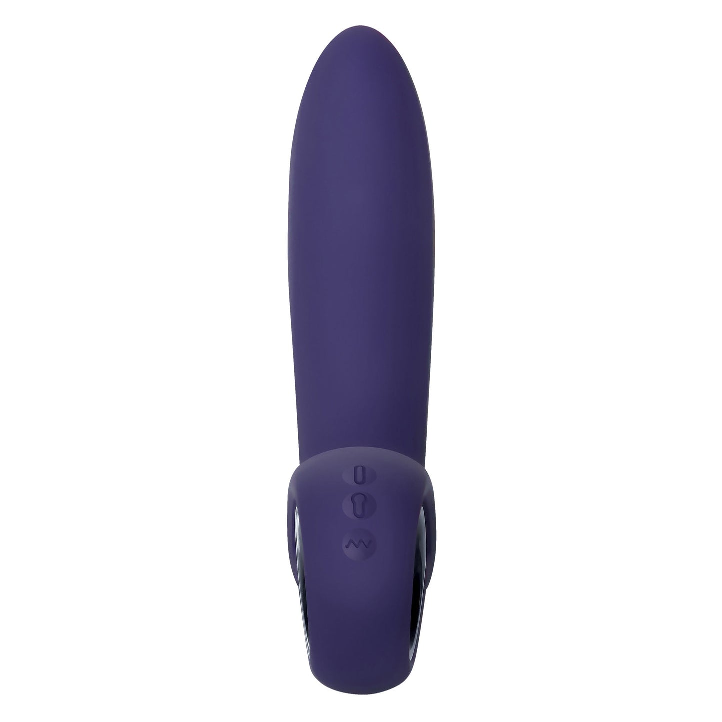 Inflatable G Silicone Rechargeable Vibrator - Purple