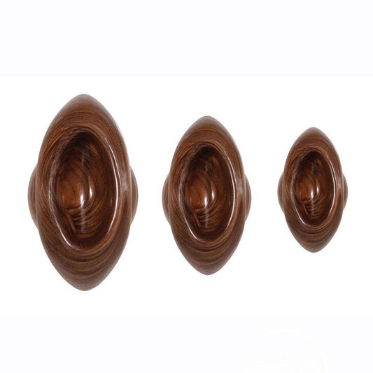 Screw Up Swirl Metallic Gold 3 Pc Set Butt Plug