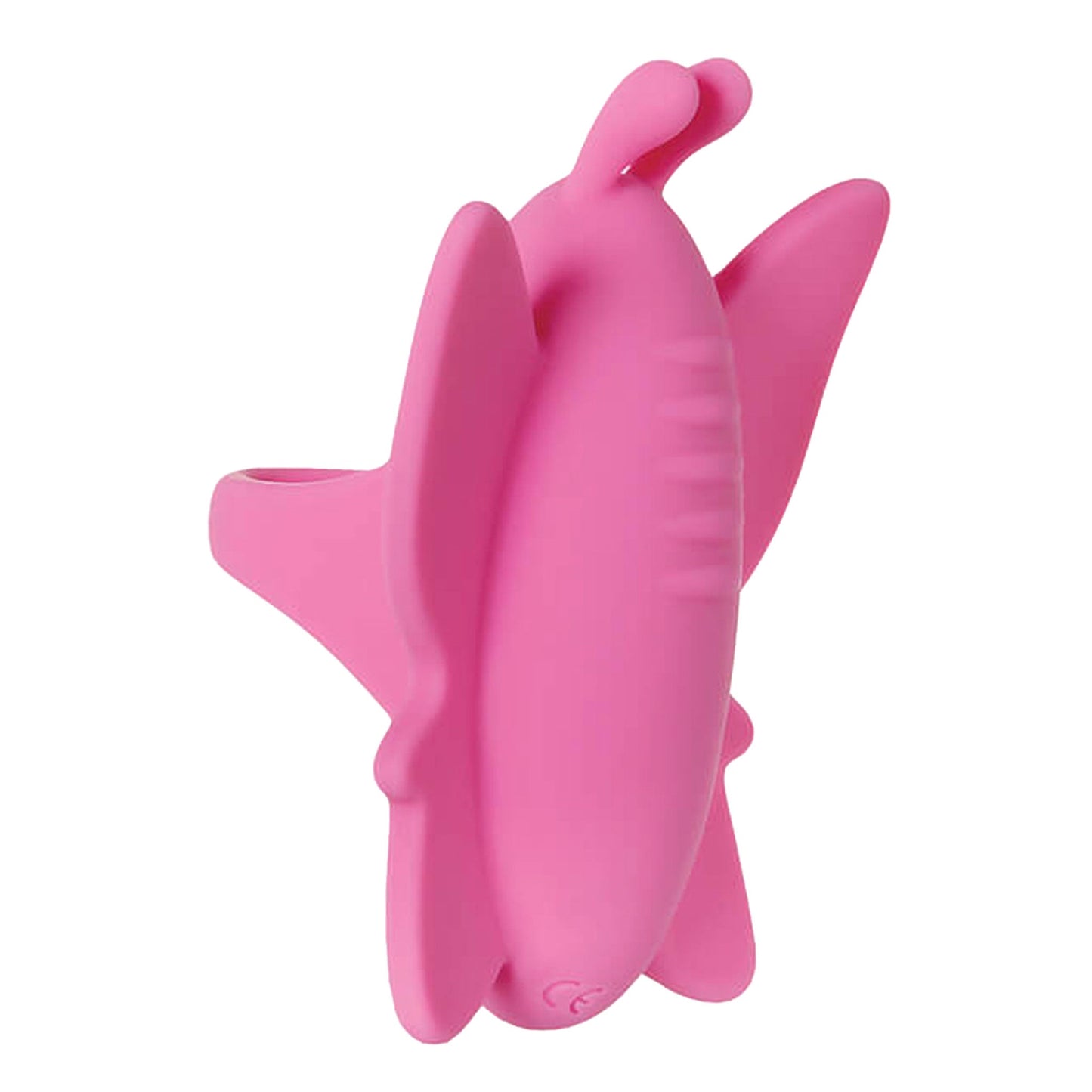 Finger Loop Vibrating Plug & Butterfly Clitoral Stim Set- Pink