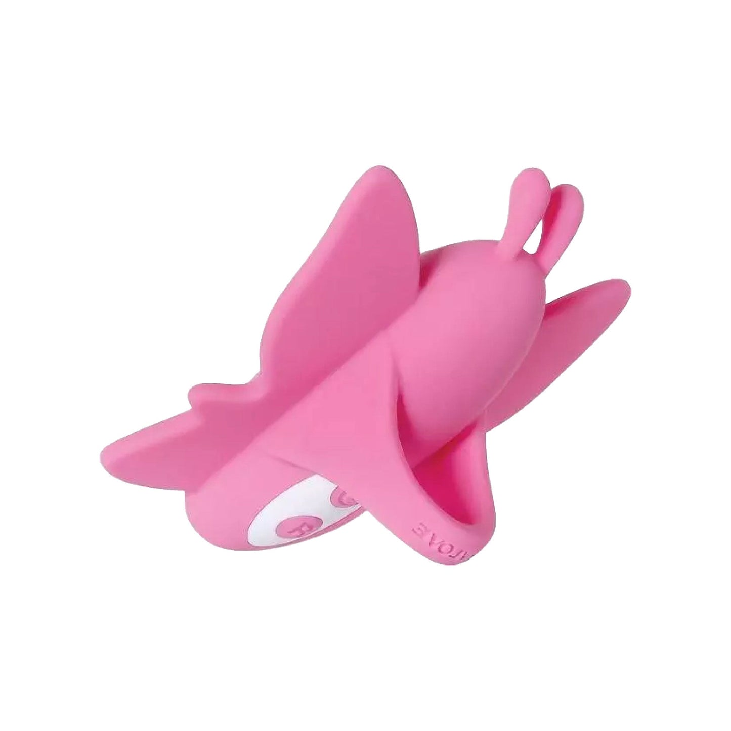 Finger Loop Vibrating Plug & Butterfly Clitoral Stim Set- Pink