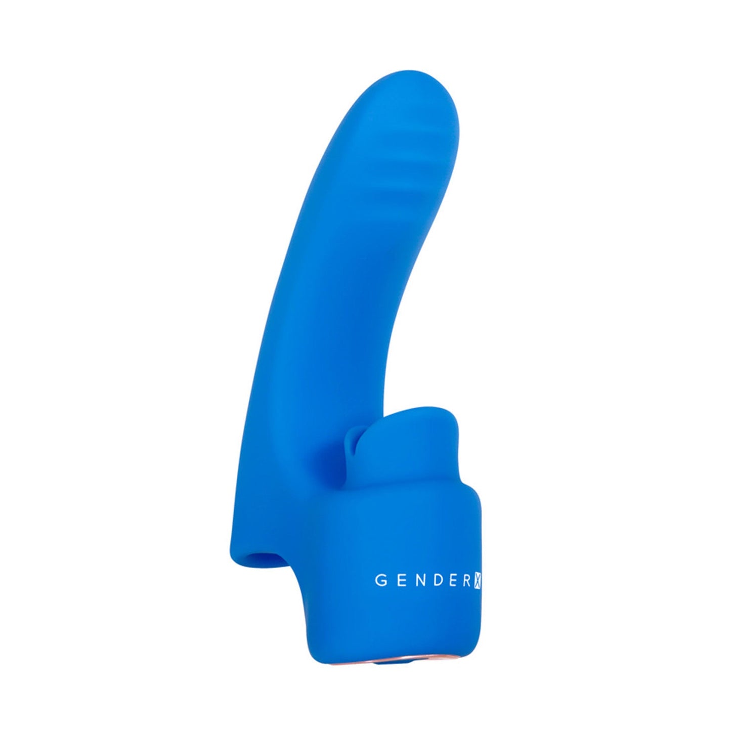 Gender X Flicking Tongue Clitoral Stim Finer Vibrator- Blue