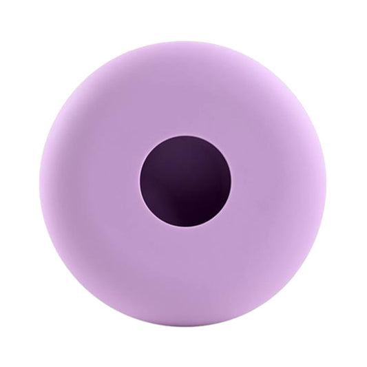 Silicone cushion sleeve strapon strap-on harness dildo dong adult-toys circular donut lavender