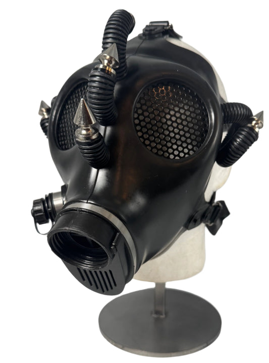 Custom Israeli Gas Mask Perforated Lens & Spikes 1389|1390