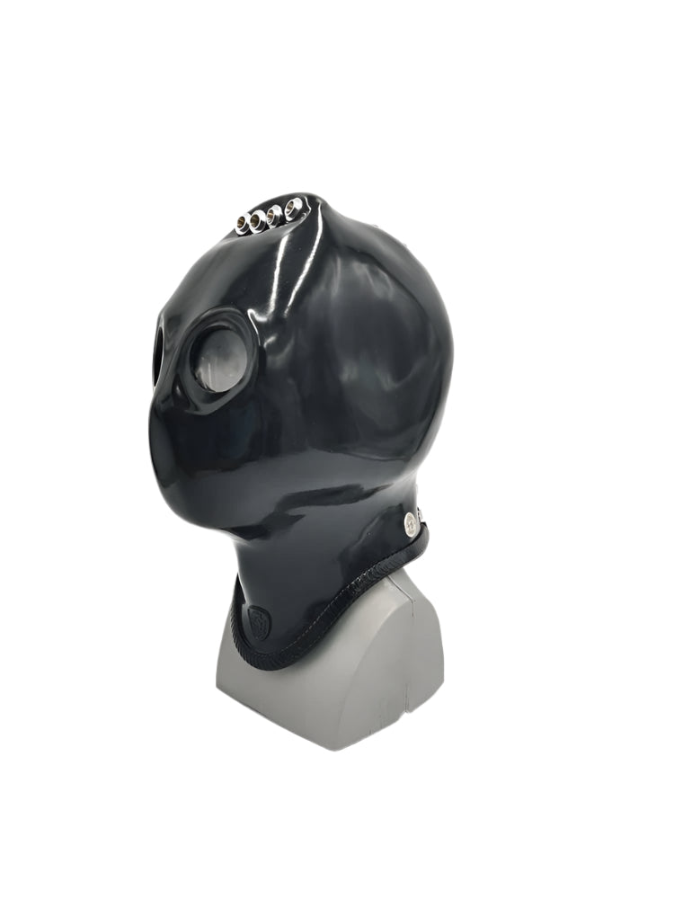 Rubber's Finest Latex Breathing Twinset Helmet