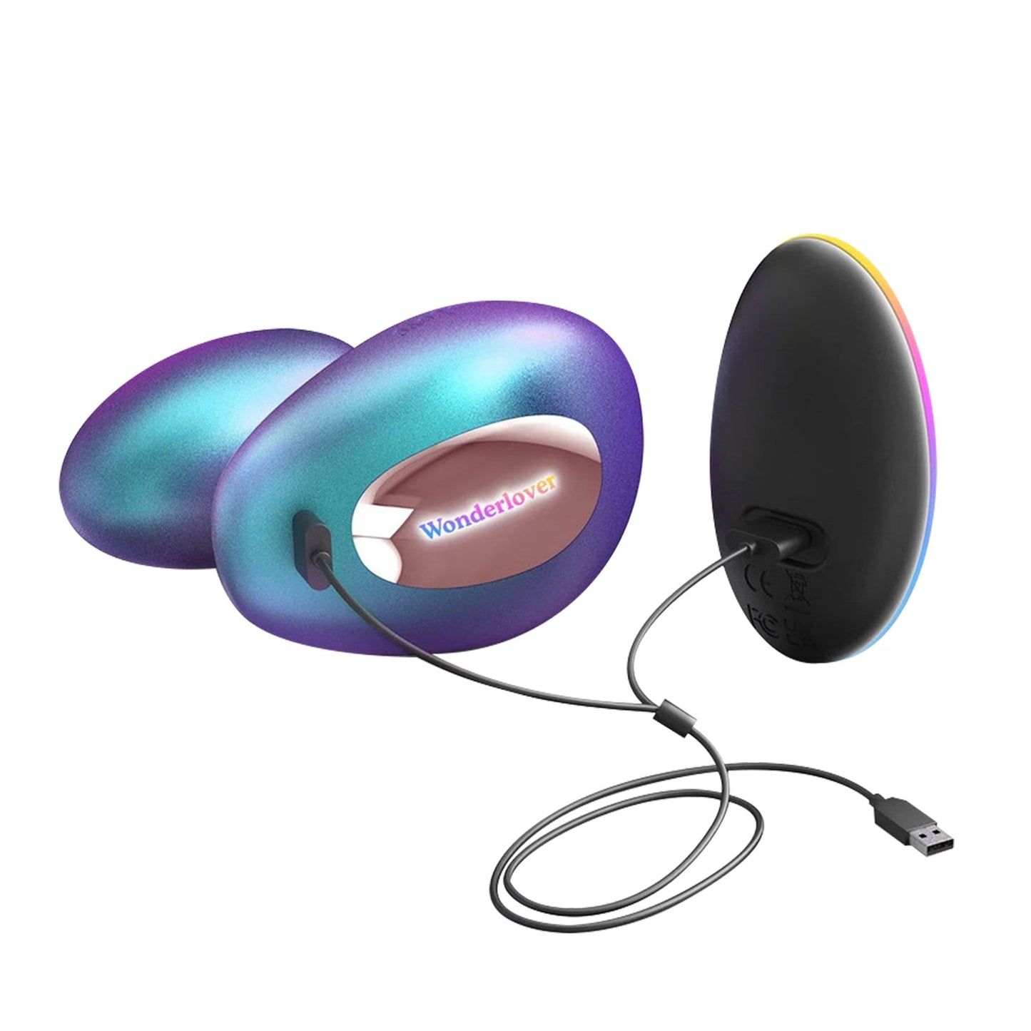 Wearable Vibrating Egg Clitoral Stimulator- Iridescent