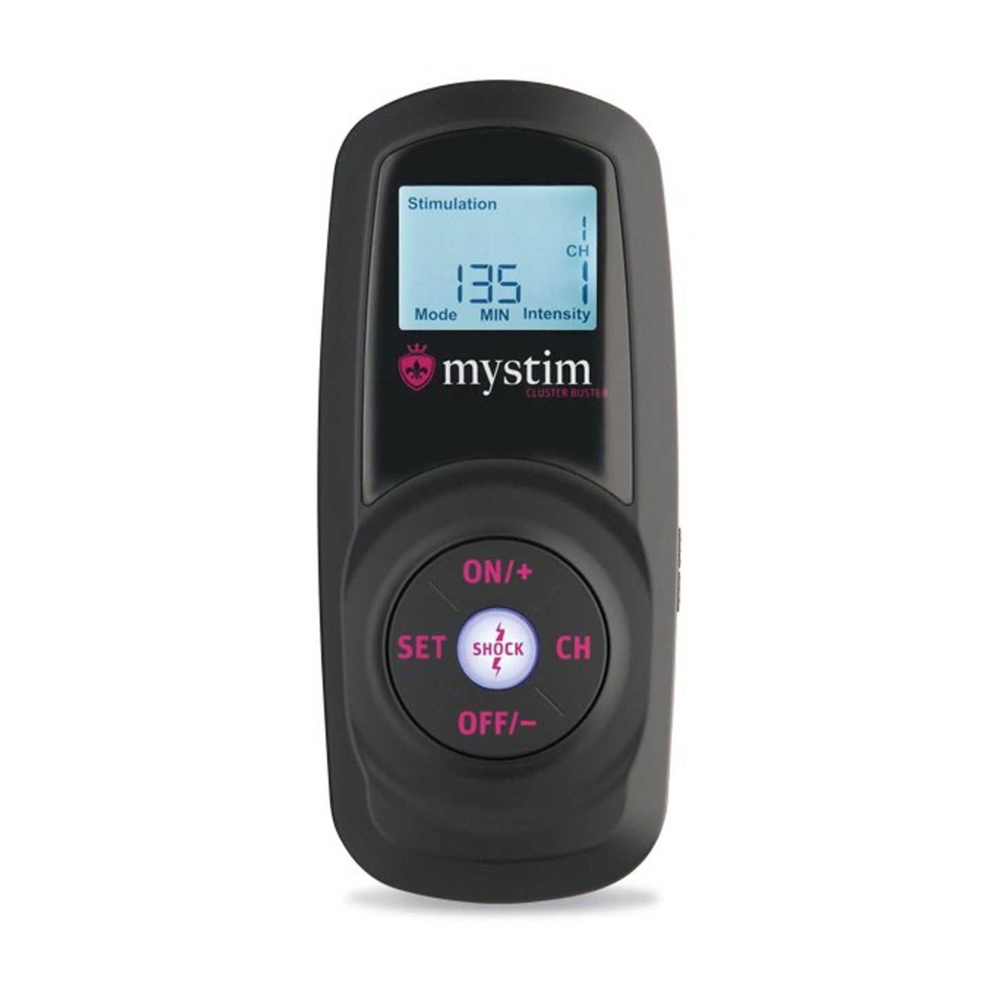 Mystim Buster Wireless eStim Bi-Polar Electrode Starter Kit - Black