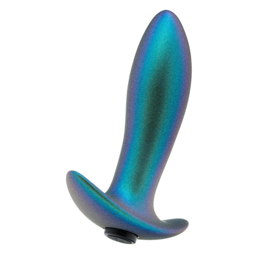 Matrix Vibrating Anal Plug - Neptune Teal 10 powerful vibration settings, including 5 speeds & 5 cosmic patterns