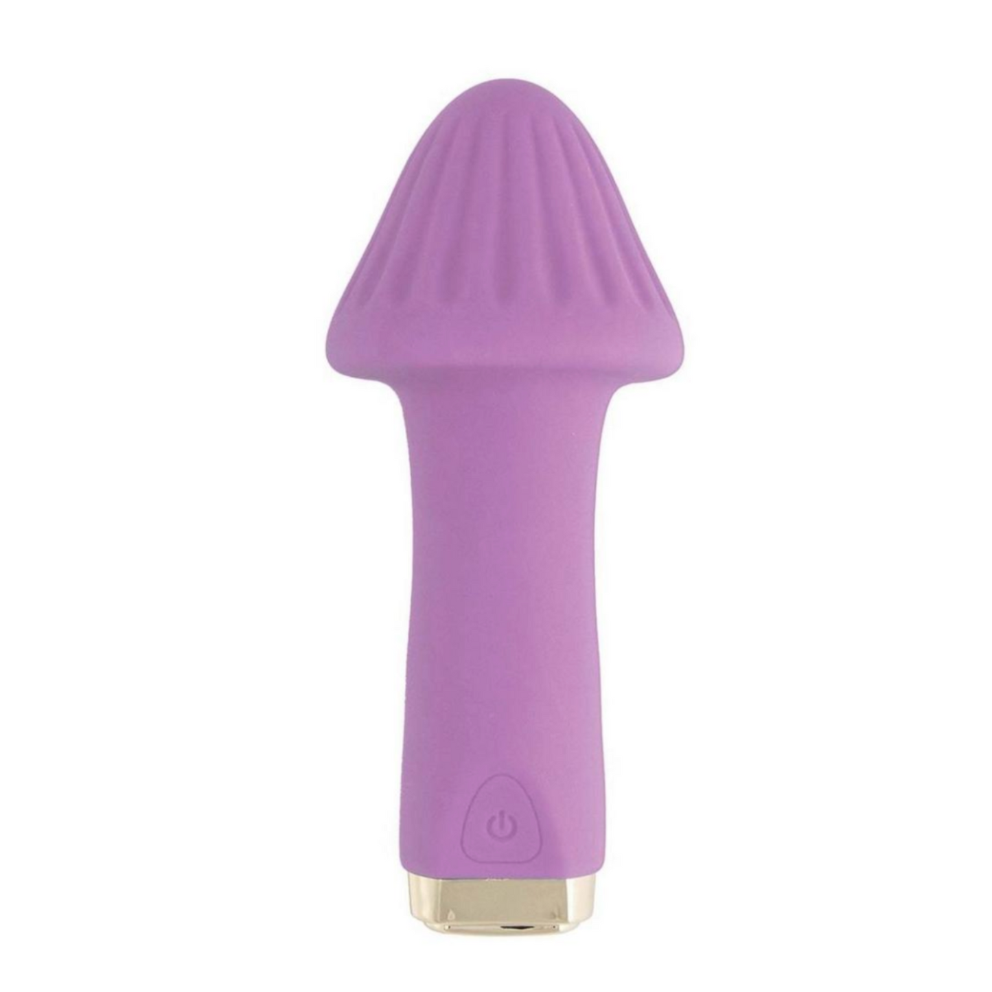 MUShroom Vibrator | Mushroom-shaped bullet with ridged head & 10 functions 
