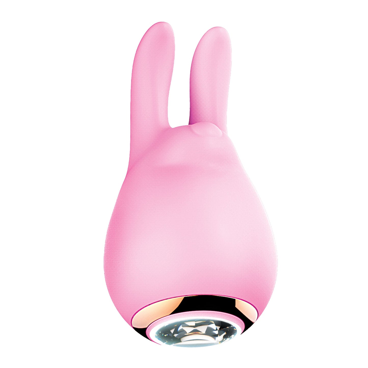 Goddess Diamond Vibrating Bunny Tickler - Pink