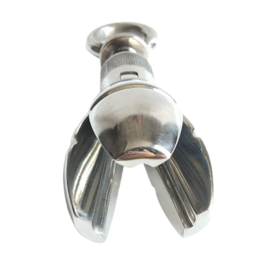 Stainless Bondage Ring Anal Expanding Screw Claw Plug