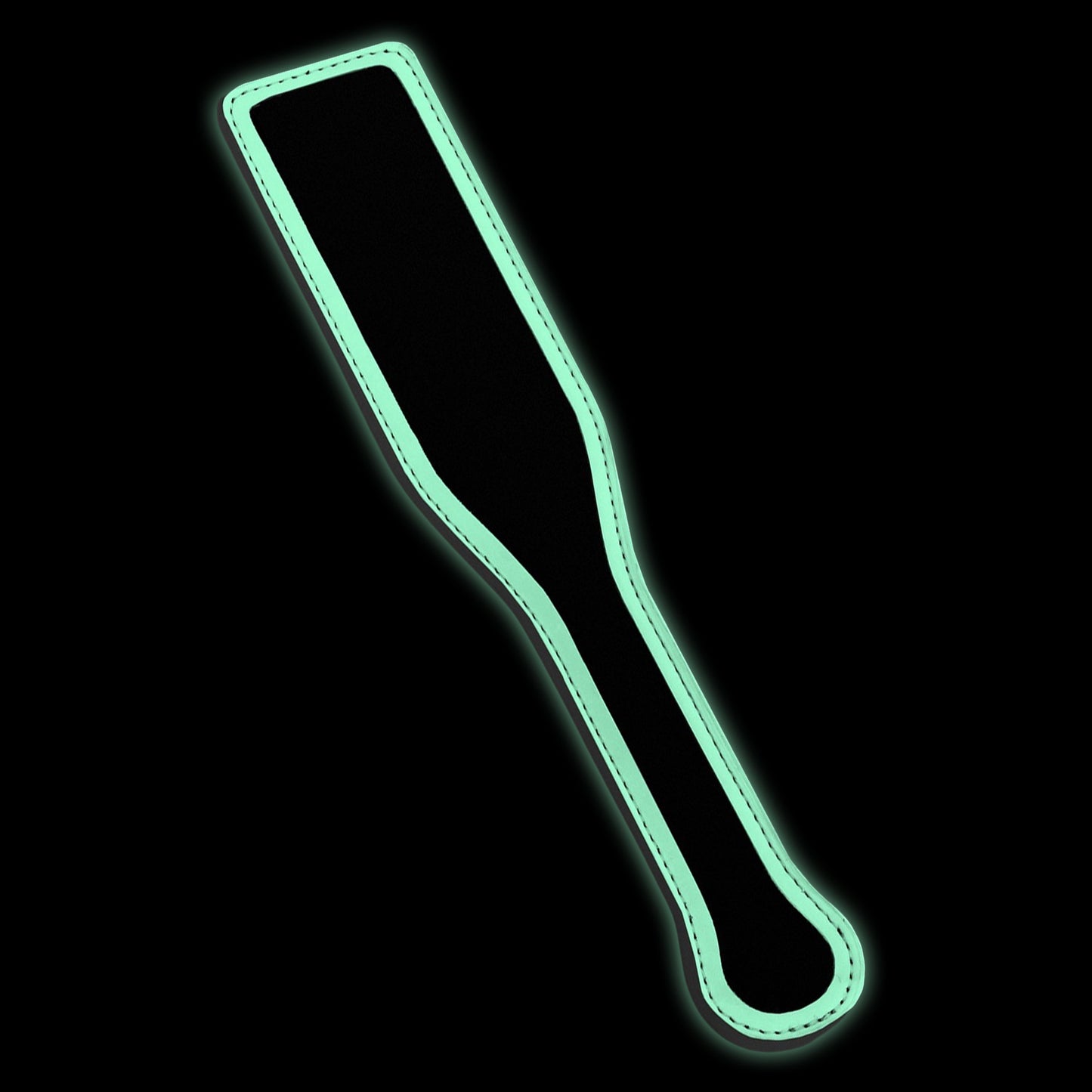 GLO Bondage Glow In The Dark Paddle - Green