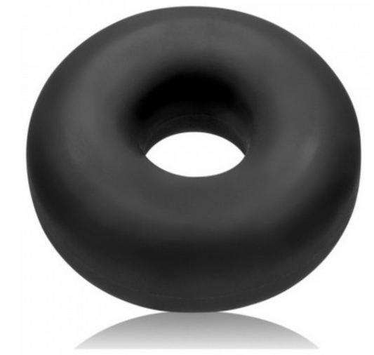 Oxballs Big Ox stretchable silicone cock ring in black for enhanced bulge