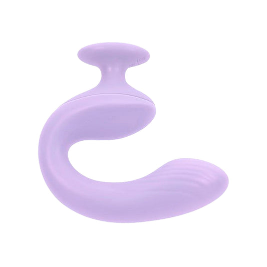 Playboy G-spot Vibrator Clitoral Stimulator with Handle | Rechargeable - Pearl Purple