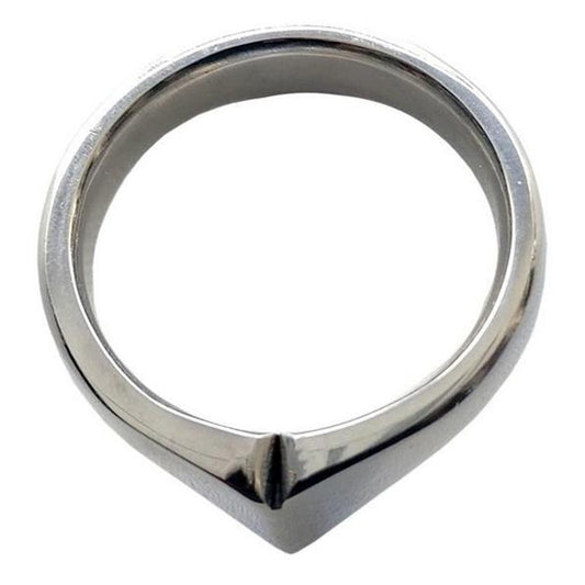 Stainless Steel Crown Shape Taj Cock Ring 32mm