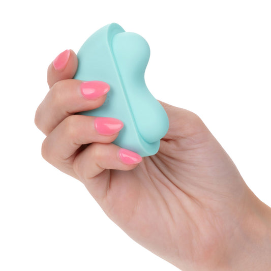 Silicone ovation curved clitoral vibe stimulator 10 speeds adult toys, orgasm stimulator, hidden vibrator, travel women vibrator, discreet stimulator blue teal turquoise