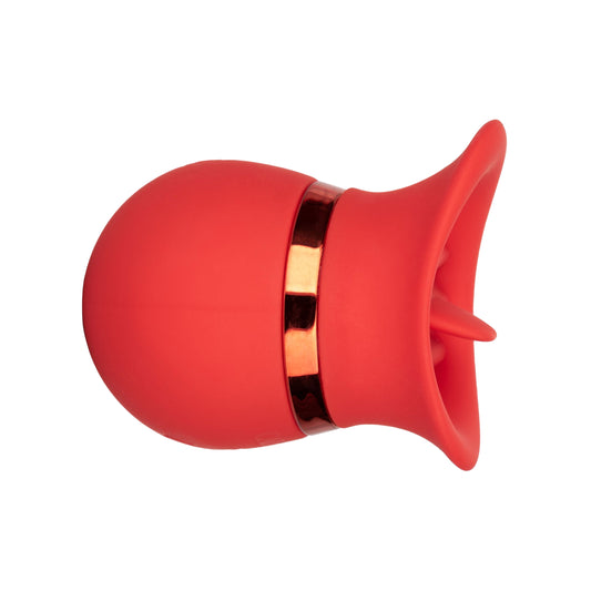 French Kiss Sweet Talker Silicone Clitoral Stimulator - Red