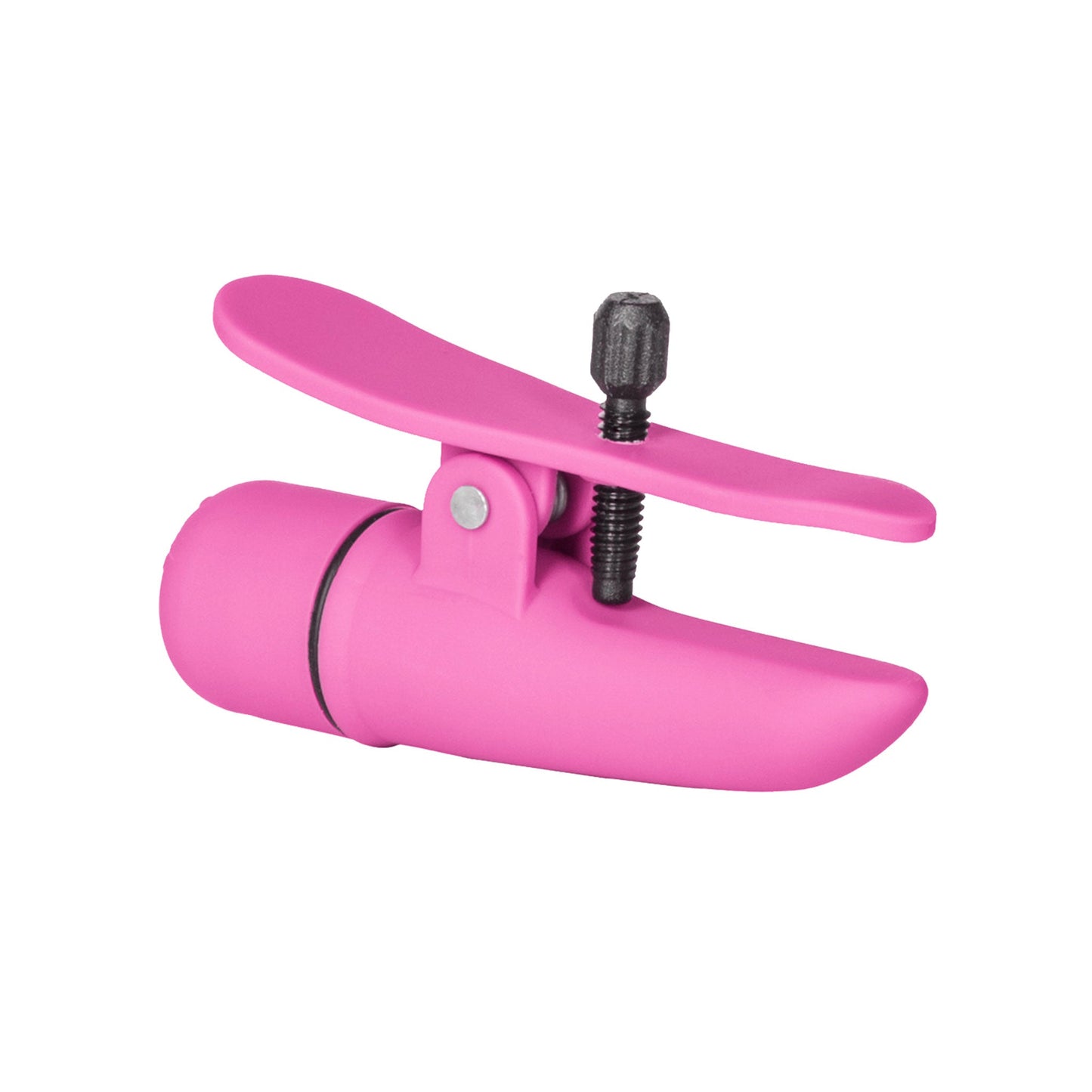 Vibrating Nipple Clamps - Pink