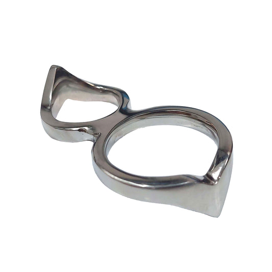 Stainless Twisting Penis Restraint Ring