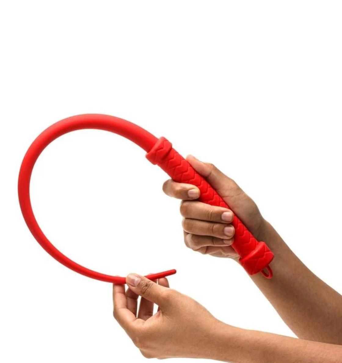 Viper Tail Silicone Whip - Red