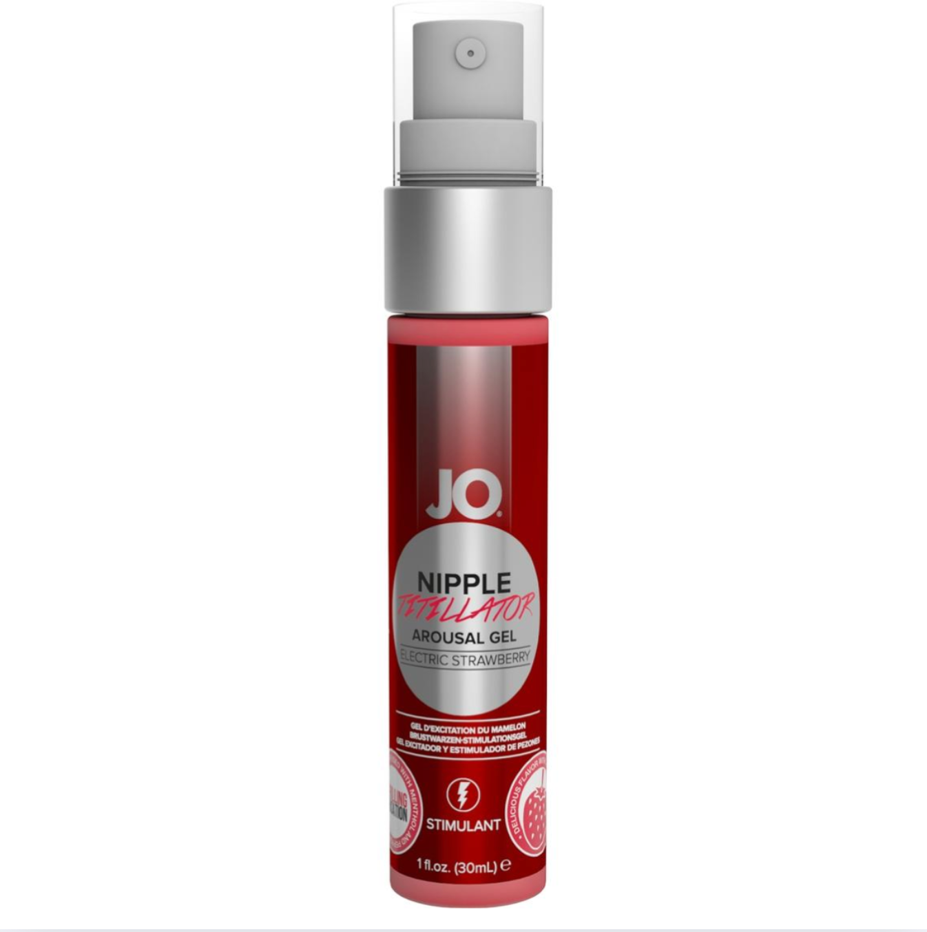 JO Nipple Tittilator Arousal Gel Strawberry 1oz