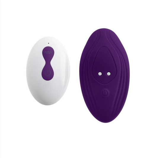 Our Little Secret Vibrating Panty Vibe & Remote - Purple