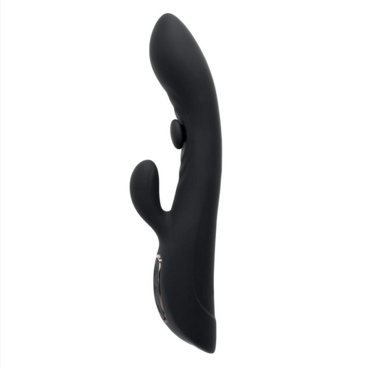 Tapping Spot Dual G-Spot Vibrator Black