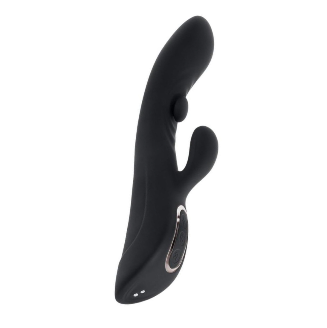 Tapping Spot Dual G-Spot Vibrator Black