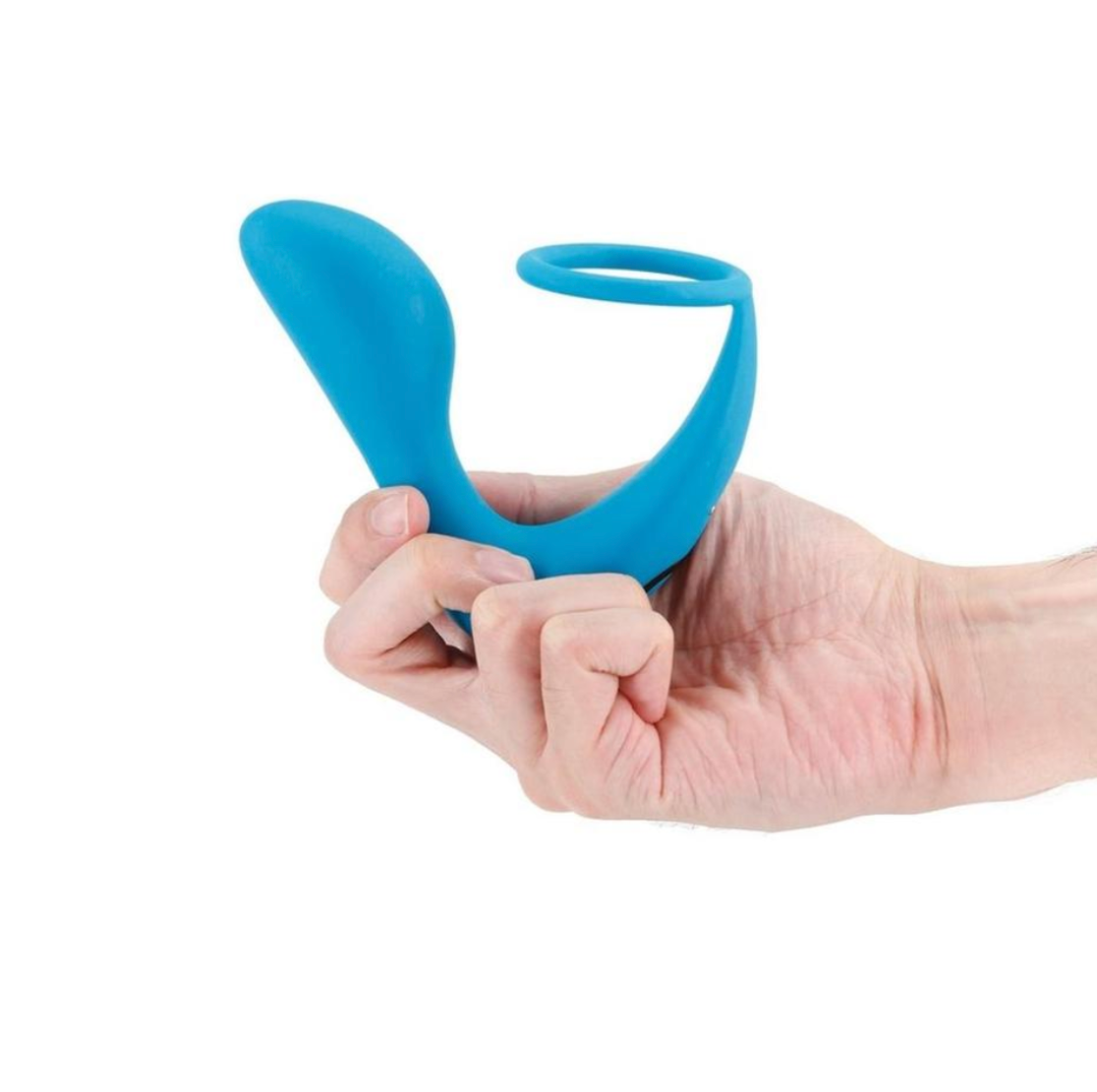 Slingshot II Cock Ring & Prostate Plug & Remote- Teal