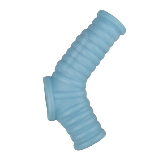 Vibrating Power Sleeve Ribbed Fit - Blue