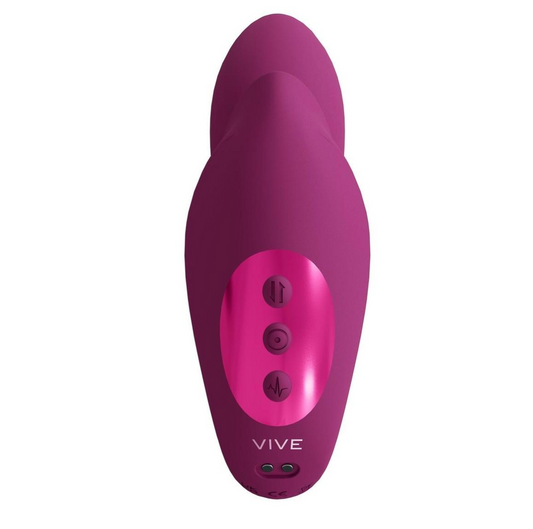 Dual Motor G-Spot Massaging Beads Vibrator - Pink