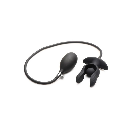 MS Dark Pearl Anchor Vibrating Butt Plug - Black