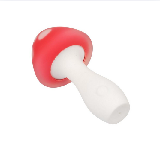 Muff Shroom Playful Vibrating Massager - Multicolor