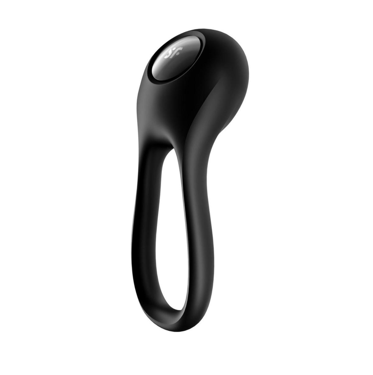 Satisfyer Majestic Duo Vibrating Cock & Ball Ring - Black