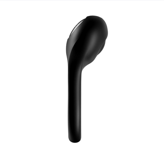 Satisfyer Majestic Duo Vibrating Cock & Ball Ring - Black