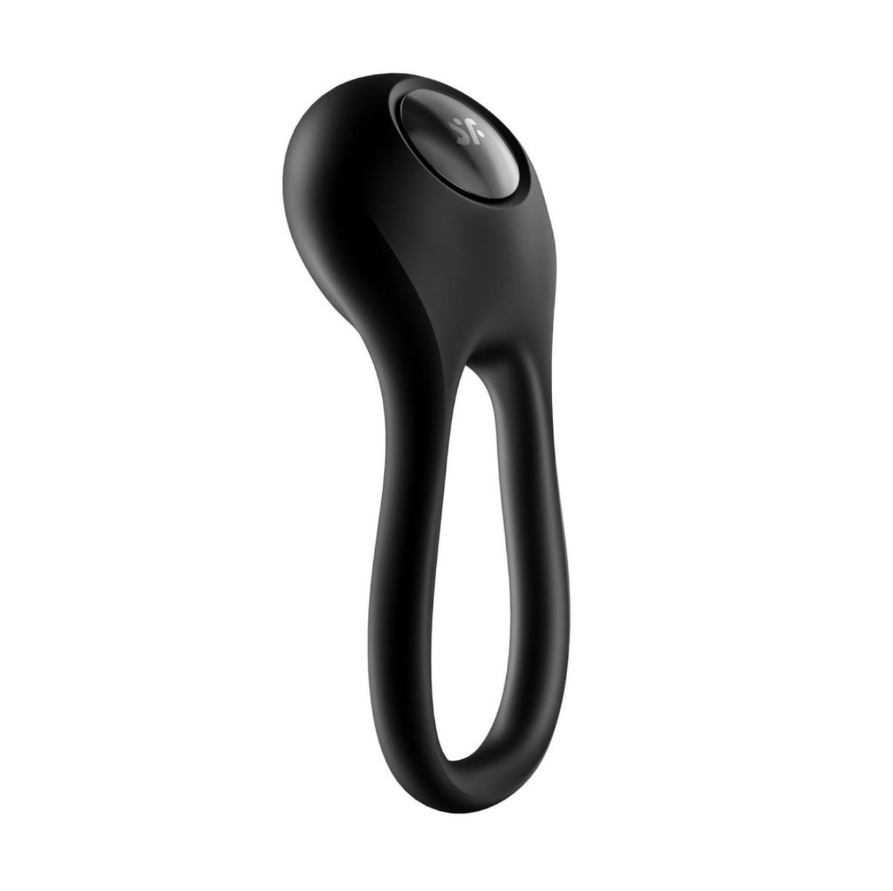 Satisfyer Majestic Duo Vibrating Cock & Ball Ring - Black