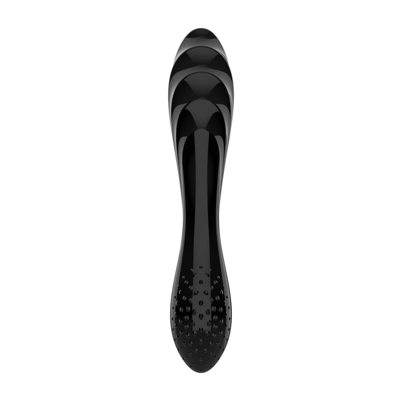 Satisfyer Dazzling Crystal 1 Glass Dildo - Black