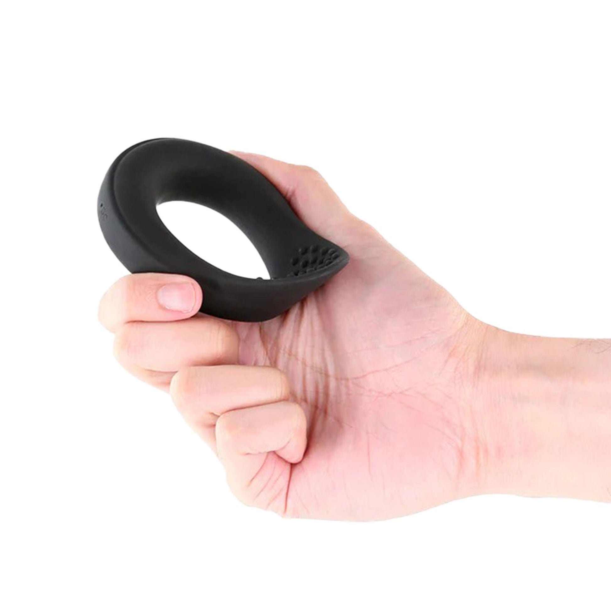 Silicone cock ring cockring cock-ring nubbed nub nubs vibrator vibrating vibration vibe vibes ball cnb adult-toys black