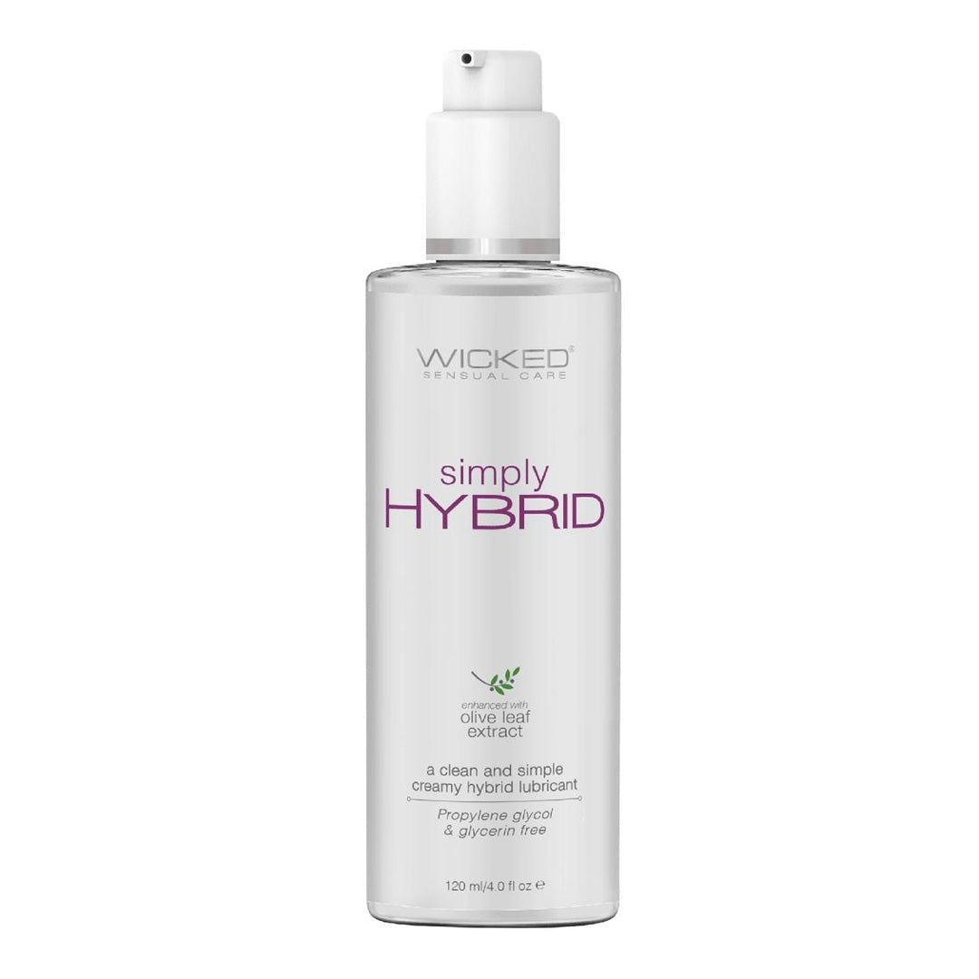 Wicked Simply Hybrid Lubricant with Olive Leaf Extract 4oz