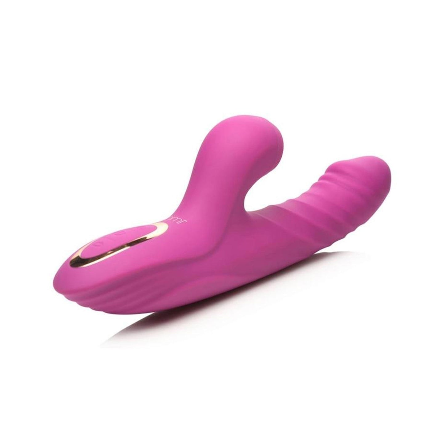 Bumping Thrusting Rabbit Vibrator - Pink